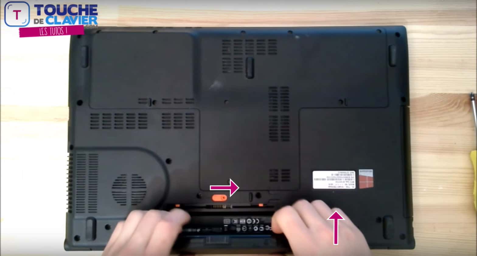 TUTO Changer Clavier d'un PC Portable Acer Aspire