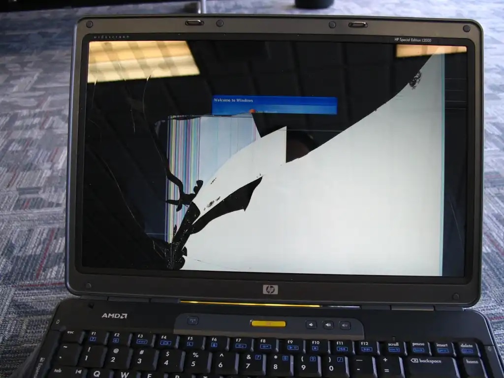 Problème d'écran sur un PC portable